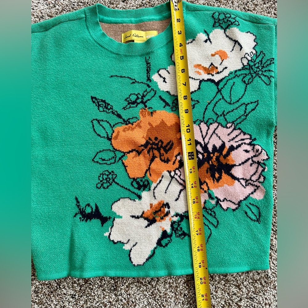 Maeve Floral Knit Sweater - Picture 7 of 8